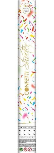 Gekleurde Confetti Kanon 40cm van Haza Witbaard koop je bij Partywinkel