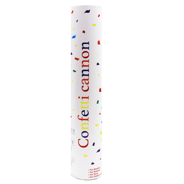 Gekleurde Confetti Kanon Papier van Procos koop je bij Partywinkel