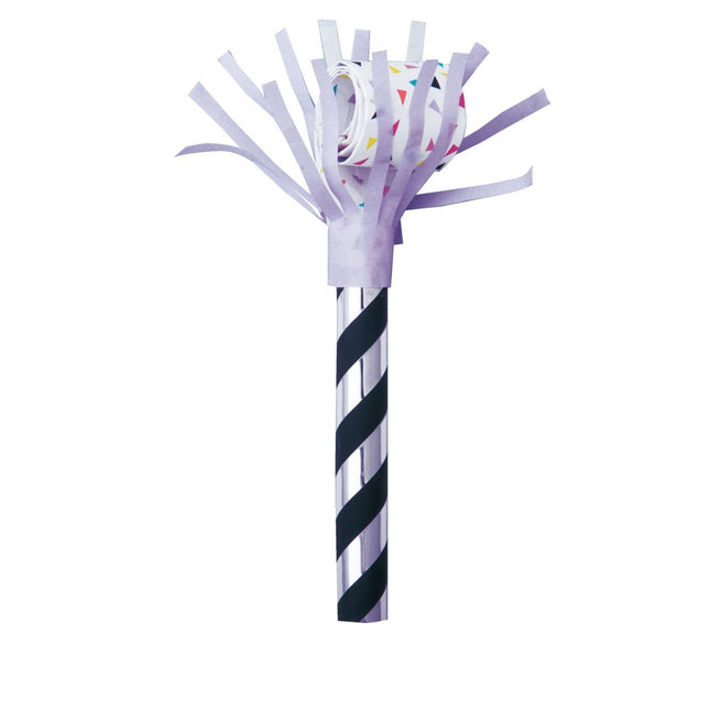 Gekleurde Feesttoeters 6st van Unique koop je bij Partywinkel