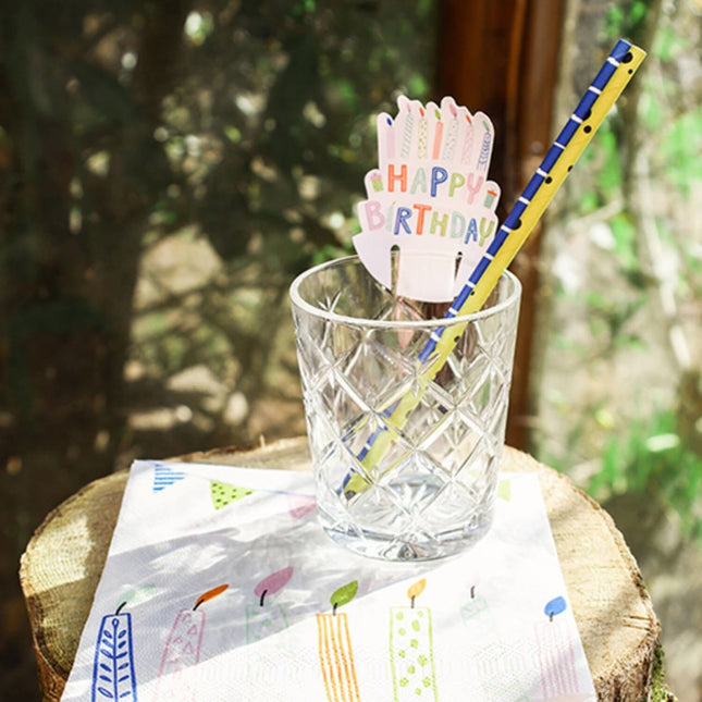 Gekleurde Glasmarkers Eco 6st van Folat koop je bij Partywinkel