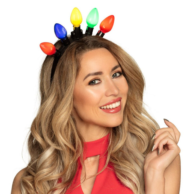 Gekleurde Haarband Led Lampen van Boland koop je bij Partywinkel