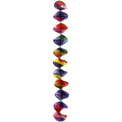 Gekleurde Hangdecoratie Rotor Spiralen 4st van Folat koop je bij Partywinkel