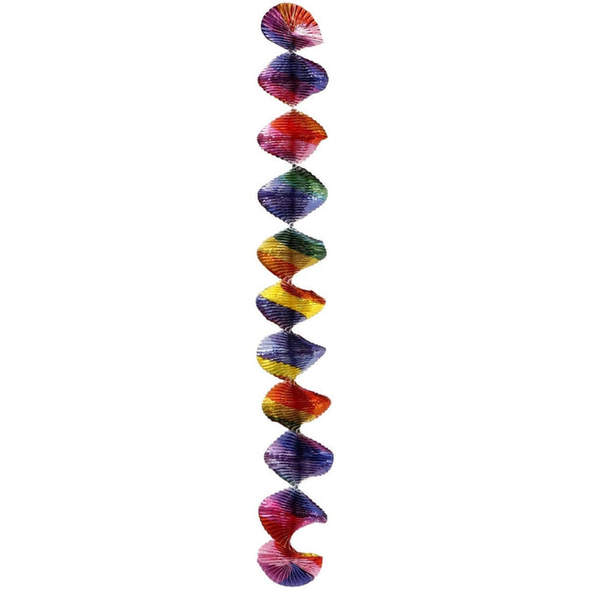 Gekleurde Hangdecoratie Rotor Spiralen 4st van Folat koop je bij Partywinkel