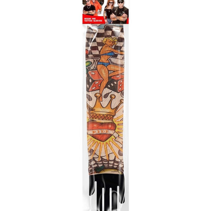 Gekleurde Nep Tattoo Miami van Widmann koop je bij Partywinkel
