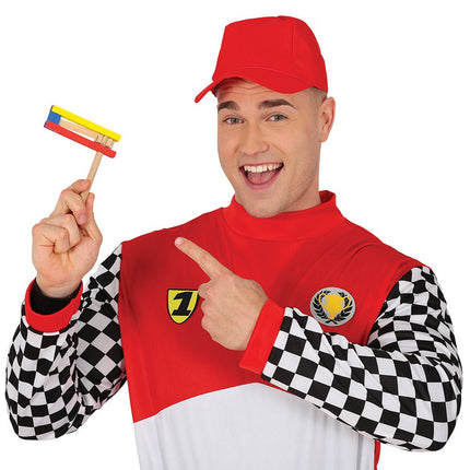 Gekleurde Ratel 14cm van Fiestas Guirca koop je bij Partywinkel