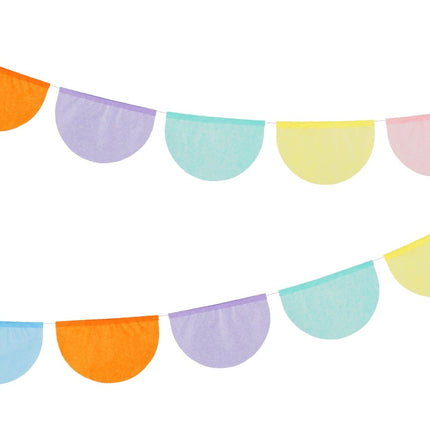 Gekleurde Slinger 3m van Partydeco koop je bij Partywinkel