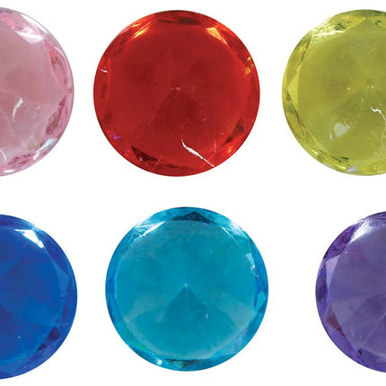 Gekleurde Uitdeelcadeautjes Edelstenen 1,5cm 50st van Fiestas Guirca koop je bij Partywinkel