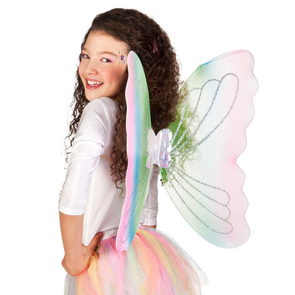 Gekleurde Vleugels Yara 49cm van Boland koop je bij Partywinkel