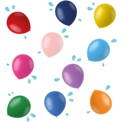 Gekleurde Waterballonnen 8cm 100st van Folat koop je bij Partywinkel