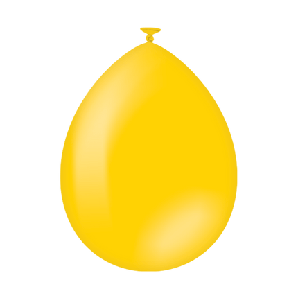 Gele Ballonnen 30cm 10st van Paper Dreams koop je bij Partywinkel