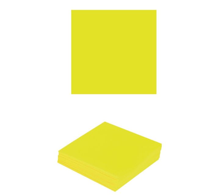 Gele Servetten 33cm 12st van Fiestas Guirca koop je bij Partywinkel