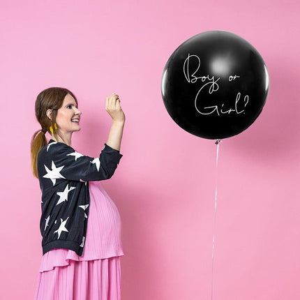 Gender Reveal Ballon Meisje 95cm van Partydeco koop je bij Partywinkel