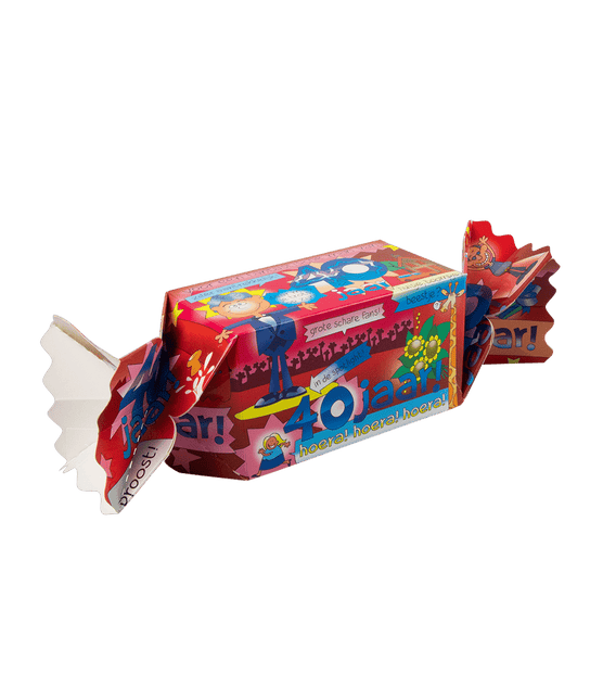 Geschenkdoosje 40 Jaar Man 26cm van Paper Dreams koop je bij Partywinkel