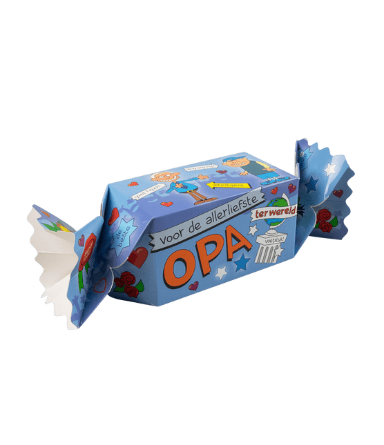 Geschenkdoosje Opa 26cm van Paper Dreams koop je bij Partywinkel