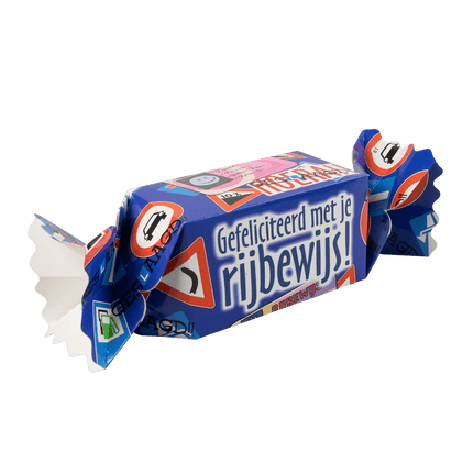 Geschenkdoosje Rijbewijs 26cm van Paper Dreams koop je bij Partywinkel