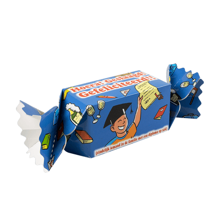 Geschenkdoosje School Geslaagd 26cm van Paper Dreams koop je bij Partywinkel