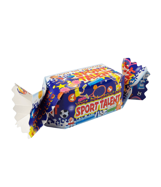 Geschenkdoosje Sporttalent 26cm van Paper Dreams koop je bij Partywinkel