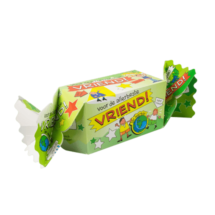 Geschenkdoosje Vriend 26cm van Paper Dreams koop je bij Partywinkel