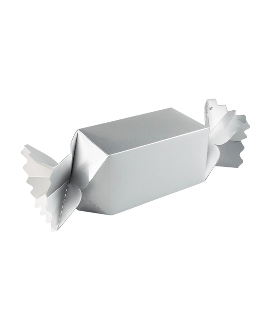 Geschenkdoosje Zilver 26cm van Paper Dreams koop je bij Partywinkel