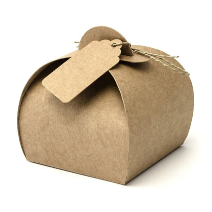 Geschenkdoosjes met Naamkaartjes 6cm 10st van Partydeco koop je bij Partywinkel