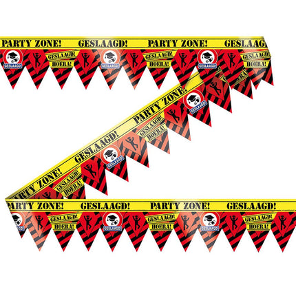 Geslaagd Afzetlint 12m van Paper Dreams koop je bij Partywinkel