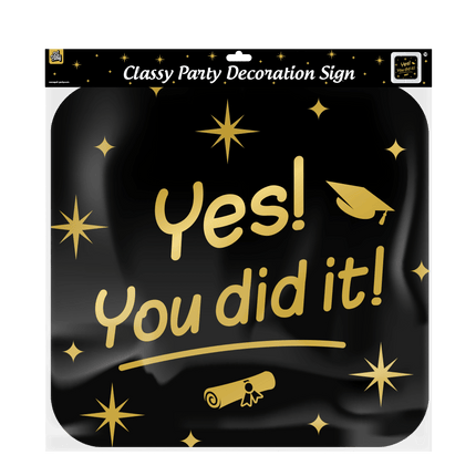 Geslaagd Deurbord You Did It 50cm van Paper Dreams koop je bij Partywinkel