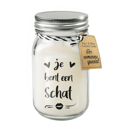 Geurkaars Je Bent Een Schat 14cm van Paper Dreams koop je bij Partywinkel