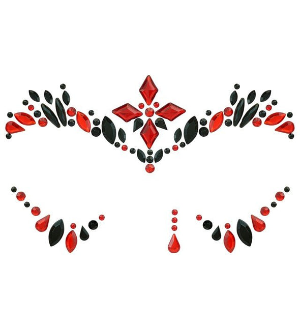 Gezichtsdecoratie Vampier Halloween van Widmann koop je bij Partywinkel