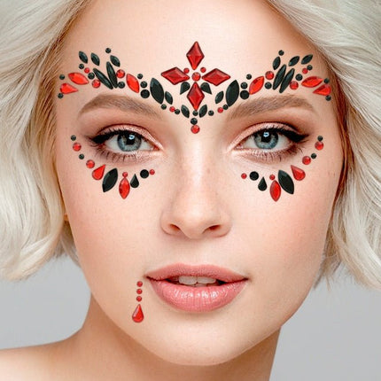 Gezichtsdecoratie Vampier Halloween van Widmann koop je bij Partywinkel