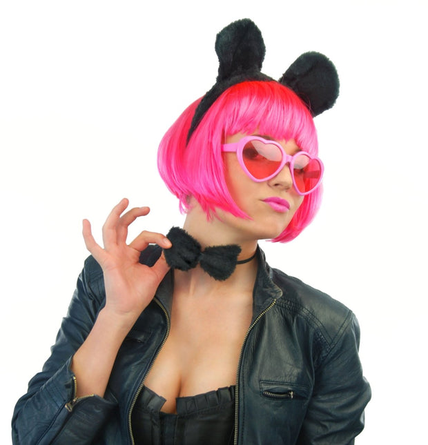 Hartjes Bril Roze 14cm van Partydeco koop je bij Partywinkel