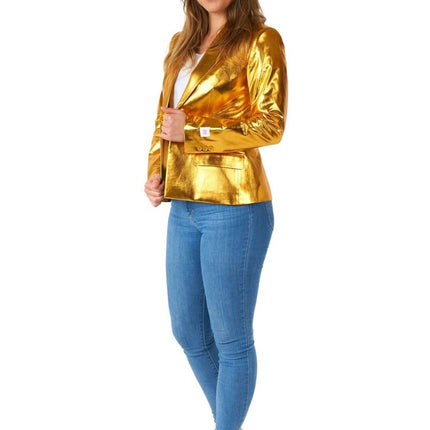 Goud Blazer Dames OppoSuits van OppoSuits koop je bij Partywinkel