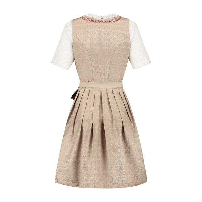 Goud Roze Dirndl Jurk Oktoberfest Dames 2 Delig van Haus Huberts koop je bij Partywinkel