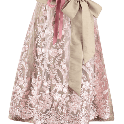 Goud Roze Dirndl Jurk Oktoberfest Dames 2 Delig van Haus Huberts koop je bij Partywinkel