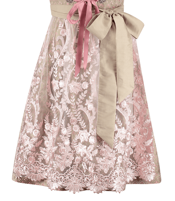 Goud Roze Dirndl Jurk Oktoberfest Dames 2 Delig van Haus Huberts koop je bij Partywinkel
