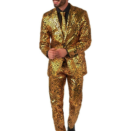 Goud Sterren Pak Heren OppoSuits van OppoSuits koop je bij Partywinkel