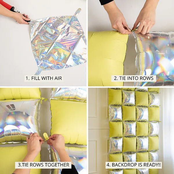 Goud Zwarte Ballon 35cm 4st van Partydeco koop je bij Partywinkel