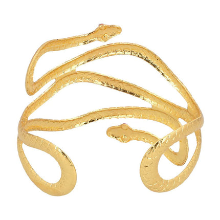 Gouden Armband Slang van Boland koop je bij Partywinkel