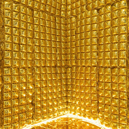 Gouden Ballonnen Muur 1,43m van Partydeco koop je bij Partywinkel