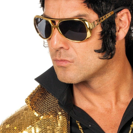 Gouden Bril Elvis van Wilbers & Wilbers koop je bij Partywinkel