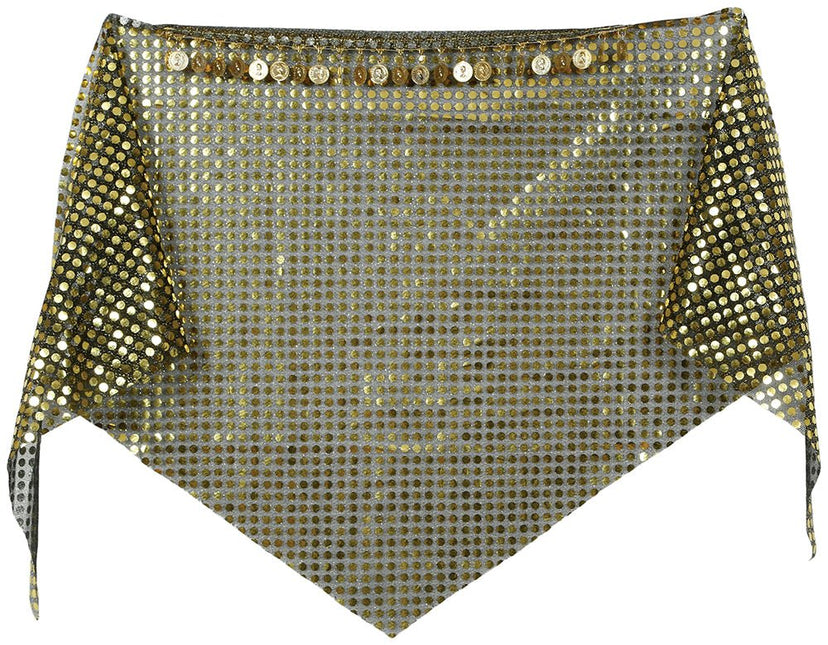 Gouden Hoofdband Munten van Fiestas Guirca koop je bij Partywinkel