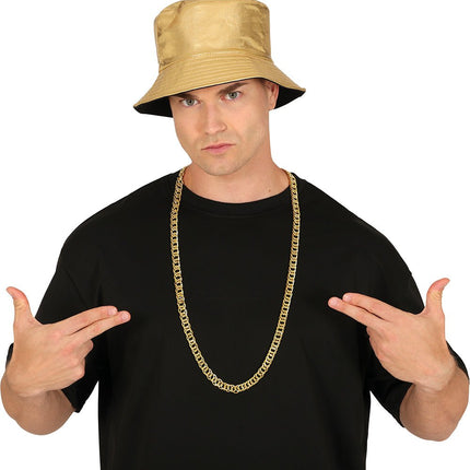 Gouden Ketting 1m van Fiestas Guirca koop je bij Partywinkel