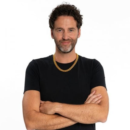 Gouden Ketting van Partychimp koop je bij Partywinkel