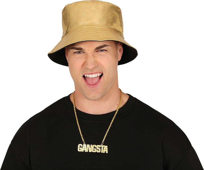 Gouden Ketting Gangsta van Fiestas Guirca koop je bij Partywinkel