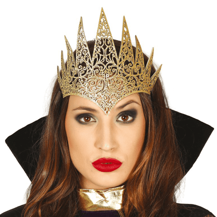 Gouden Kroon Koninging van Fiestas Guirca koop je bij Partywinkel