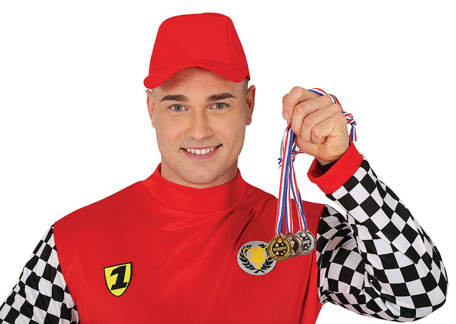 Gouden Medaille 4cm van Fiestas Guirca koop je bij Partywinkel