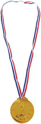 Gouden Medaille 7cm van Fiestas Guirca koop je bij Partywinkel