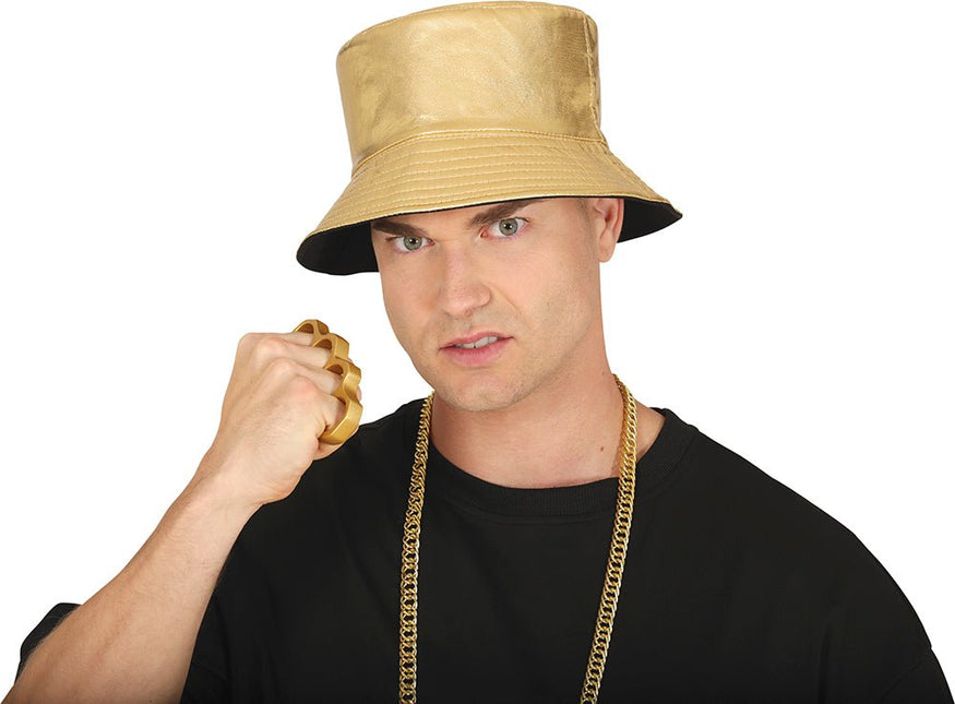 Gouden Nep Boksbeugel van Fiestas Guirca koop je bij Partywinkel