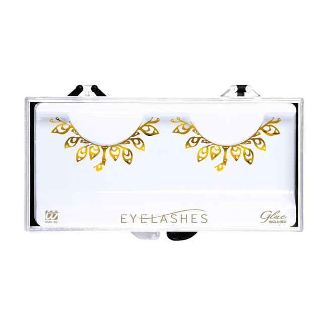 Gouden Nep Wimpers van Widmann koop je bij Partywinkel