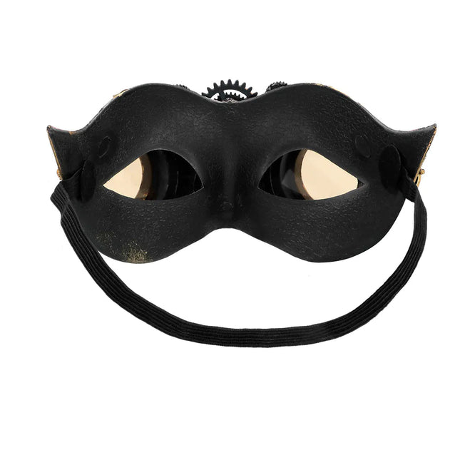 Gouden Oogmasker Steampunk van Boland koop je bij Partywinkel