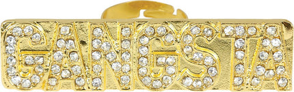 Gouden Ring Gangsta van Fiestas Guirca koop je bij Partywinkel